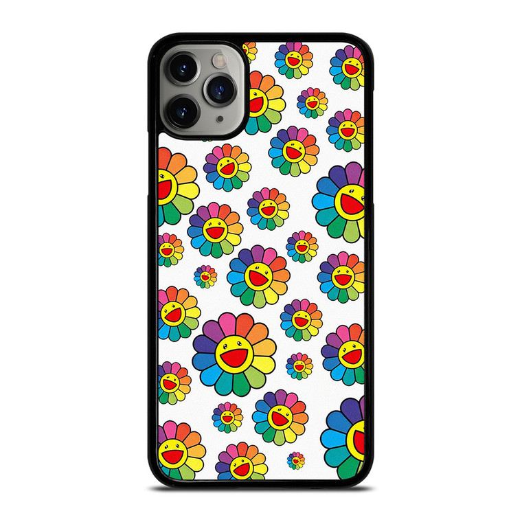 TAKASHI MURAKAMI FLOWER PATTERN iPhone 11 Pro Max Case Cover