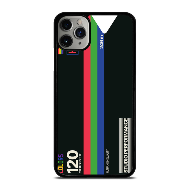 VHS CASSETTE STUDIO PERFORMANCE iPhone 11 Pro Max Case Cover