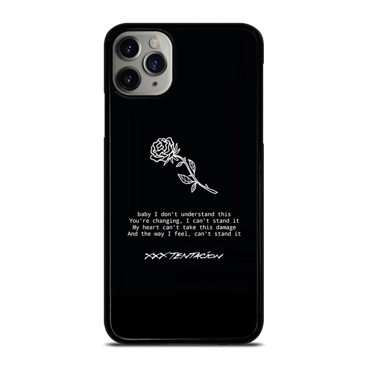 XXXTENTACION QUOTES LOGO iPhone 11 Pro Max Case Cover