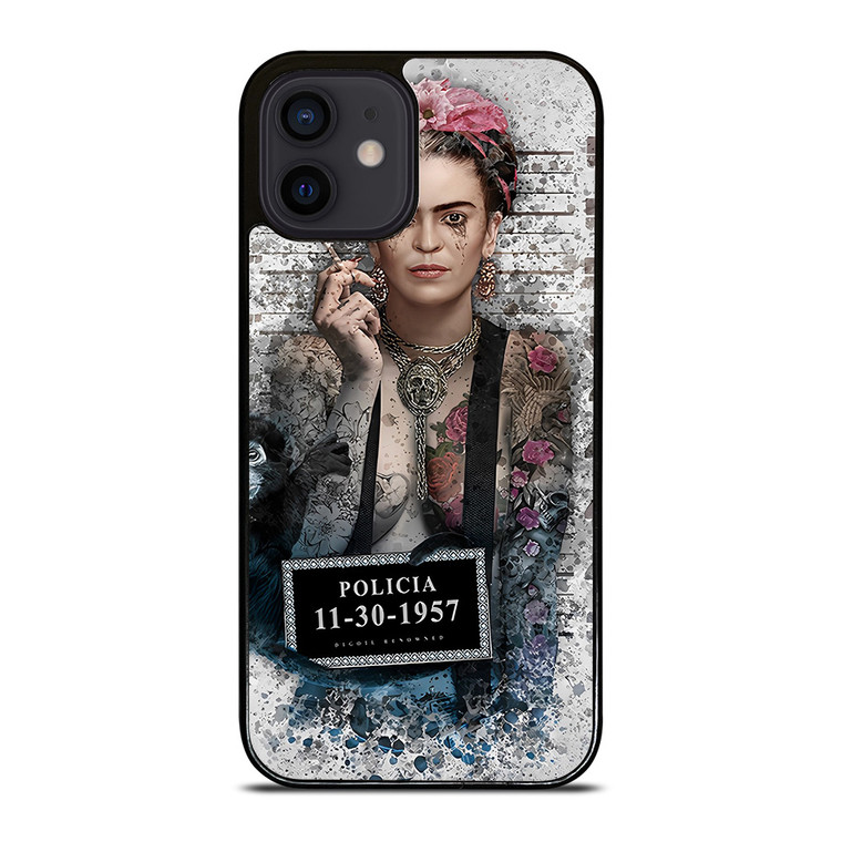 FRIDA KAHLO MUGSHOT  iPhone 12 Mini Case Cover