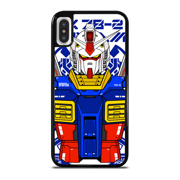 GUNDAM RX 78-2 ANIME ROBOT iPhone X / XS Case Cover