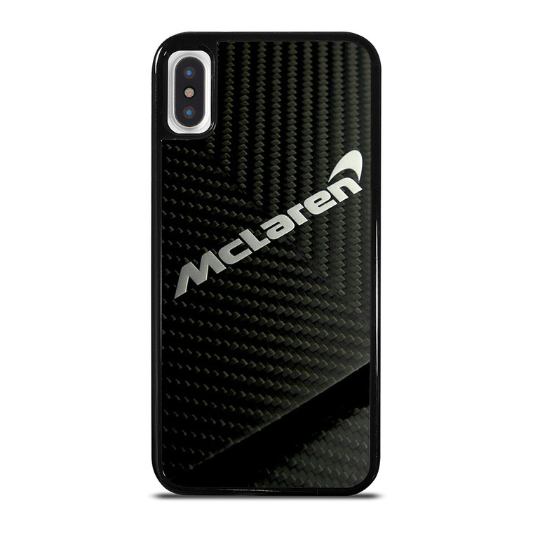 MCLAREN CARBON LOGO iPhone X / XS Case Cover