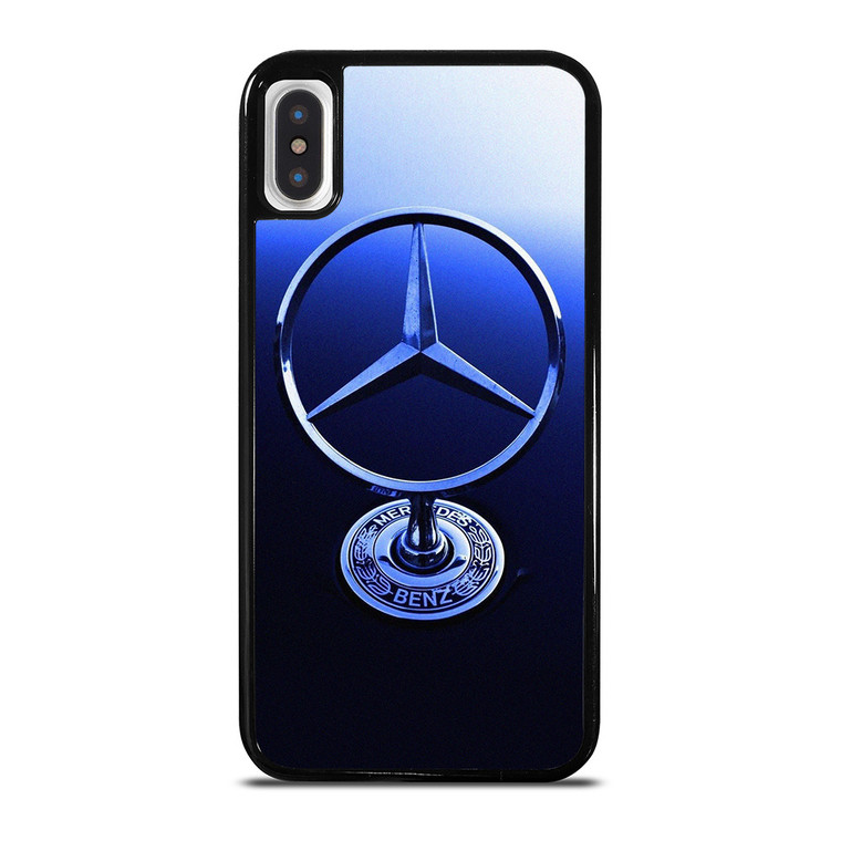 MERCEDES BENZ METAL EMBLEM iPhone X / XS Case Cover
