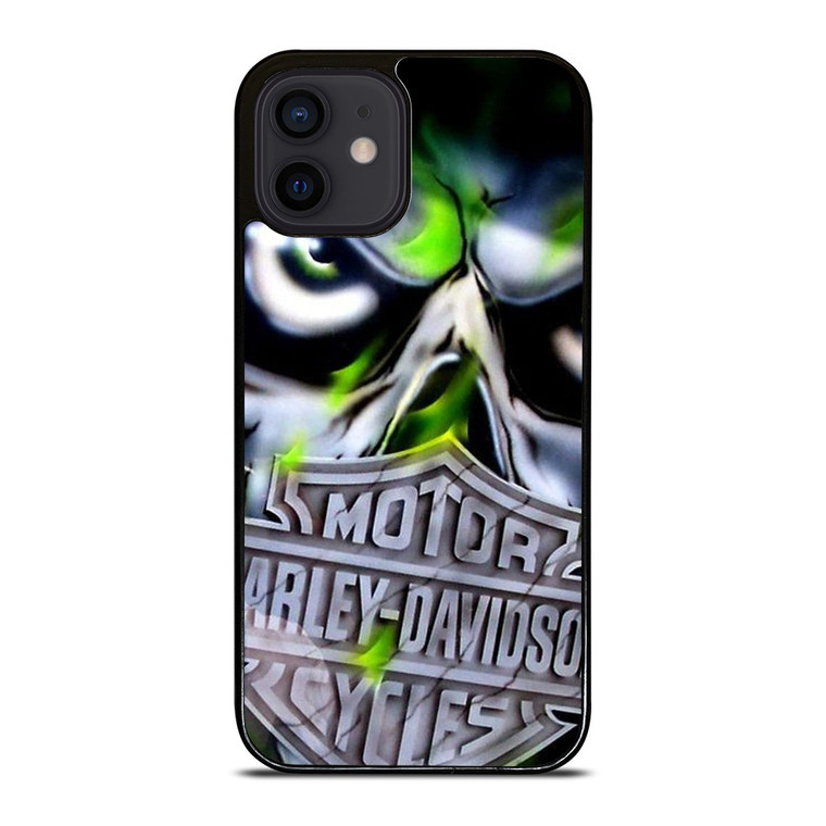 HARLEY DAVIDSON MOTOR SKULL DEMON  iPhone 12 Mini Case Cover