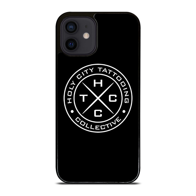 HOLY CITY TATTOOING BADGE  iPhone 12 Mini Case Cover