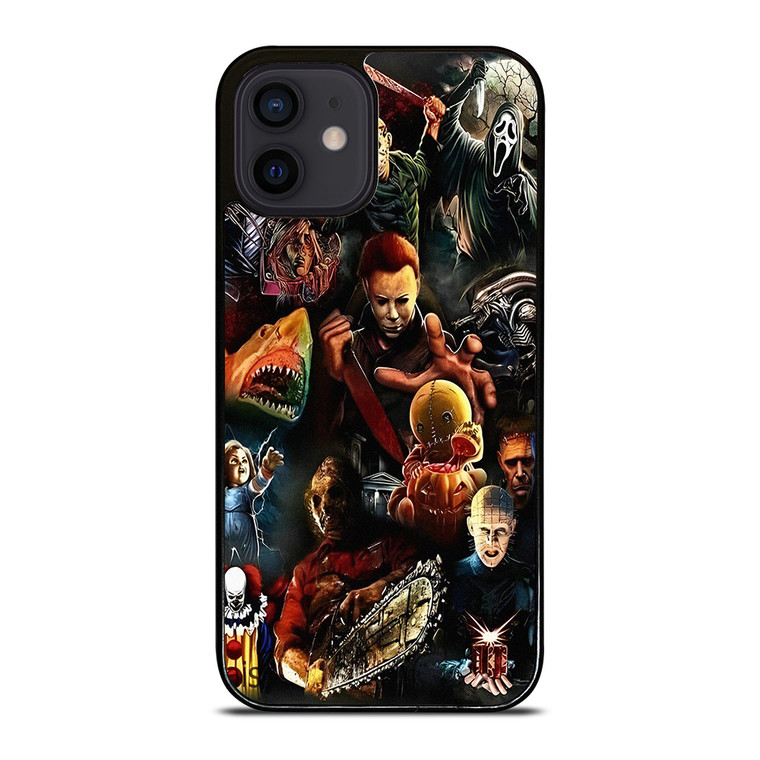 HORROR MOVIES CROSSOVER  iPhone 12 Mini Case Cover
