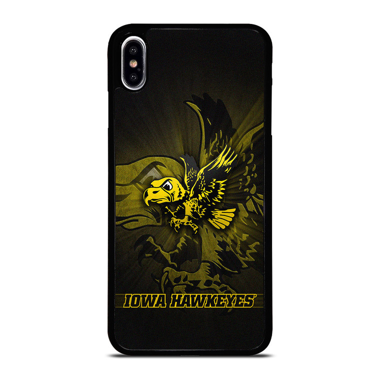IOWA HAWKEYES FOOTBALL SYMBOL iPhone XS Max Case Cover