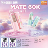 GEEK BAR MATE KIT - 60K PUFFS - 5% NIC - 5CT DISPLAY