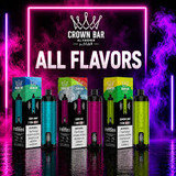 CROWN BAR AL FAKHER - 12K PUFFS - 5% NIC - 5CT DISPLAY