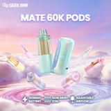 GEEK BAR MATE POD - 60K PUFFS - 5% NIC - 5CT DISPLAY