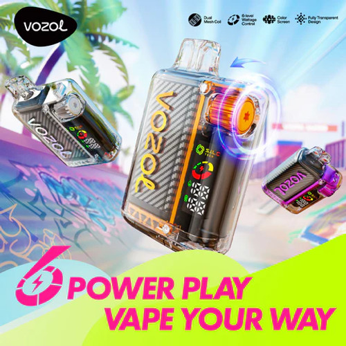 VOZOL VISTA - 16000 PUFFS - 5% NIC - DISPLAY 5CT VOZOL VISTA - 16000 PUFFS - 5% NIC - DISPLAY 5CT