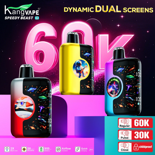 KANGVAPE SPEEDY BEAST X - 60K PUFFS | 5CT DISPLAY