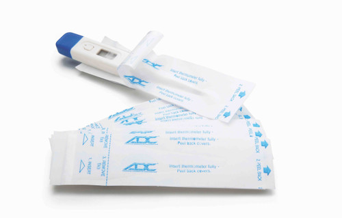 American Diagnostic Corporation ADC ADTEMP Thermometer Sheaths, 100 per box