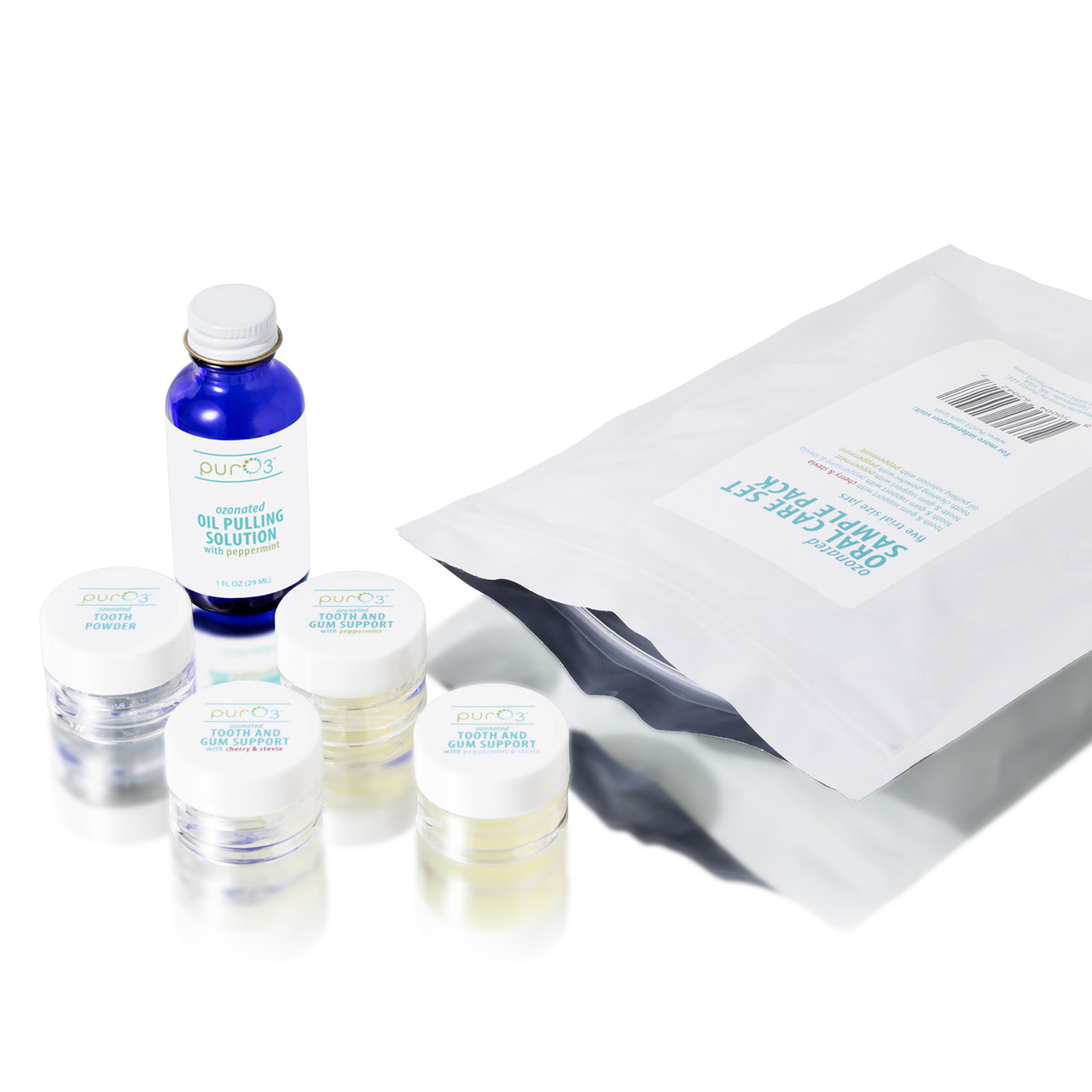 Oral care sample packs