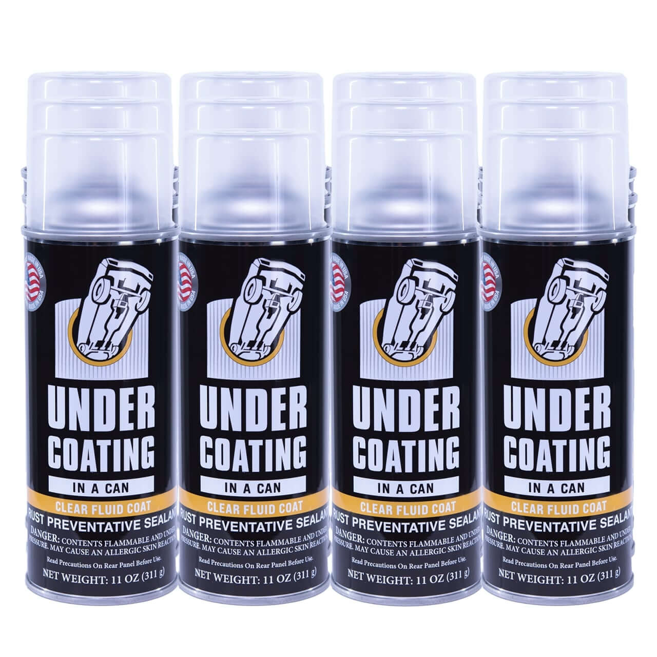 Undercoating in a Can Clear Oil Fluid Coat - Free Shipping $99+