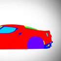 Alfa Romeo 4C 2013-2021 - Side Car template | Mask
