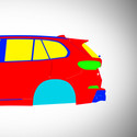 BMW X5 G05 2023-2025 - Full Car template | Mask