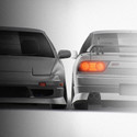 Nissan 180sx Uras Type 4 1988-1998 - Full Car template | Front and Rear