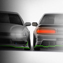 Nissan Silvia S13 Origin Labo Racing Line V2 1988-1998 - Full Car template | Front and Rear