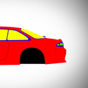Nissan Silvia S14 Kouki D-Max 'Pawel Korpulinski' 1996-1998 - Full Car template | Mask