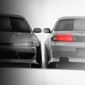 Nissan Silvia S14 Kouki D-Max 'Pawel Korpulinski' 1996-1998 - Full Car template | Front and Rear