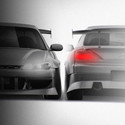 Nissan Silvia S15 Origin Labo Aggressive Line 1999-2002 - Full Car template | Front and Rear