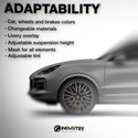 Porsche Cayenne Coupe E3 2018-2023 - Full Car template | Adaptability