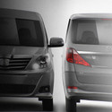 Toyota Alphard 2012 - Full Car template | Front and Rear