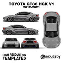 Toyota GT86 HGK V1 2012-2021 - Full Car template