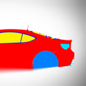 Toyota GT86 HGK V2 2012-2021 - Full Car template | Mask