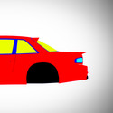 Nissan Silvia S13 Origin Labo Racing Line V1 1988-1998 - Side Car template | Mask