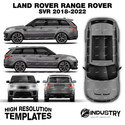 Land Rover Range Rover SVR 2018-2022 - Full Car template | Matt