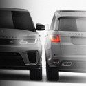 Land Rover Range Rover SVR 2018-2022 - Full Car template | Front and Rear