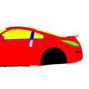 Nissan 350z 2002-2009 - Full Car template | Mask