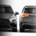 Mercedes-Benz A45S AMG 2019-2025 - Full Car template | Front and Rear