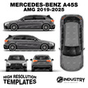 Mercedes-Benz A45S AMG 2019-2025 - Full Car template