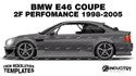 BMW E46 Coupe 2F Perfomance - Side Car template
