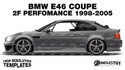 BMW E46 Coupe 2F Perfomance - Side Car template
