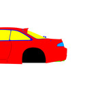 Nissan Silvia S14 Zenki Origin Labo Racing Line 1993-1996 - Full Car template | Mask
