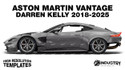 Aston Martin Vantage 'Darren Kelly' Drift - Side Car template | Glossy