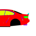 BMW E92 Eurofighter 2007-2013 - Side Car template | Mask