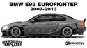 BMW E92 Eurofighter 2007-2013 - Side Car template