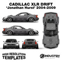 Cadillac XLR Drift 'Jonathan Hurst' 2004-2009 - Full Car template