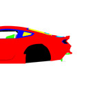Ford Mustang S650 RTR Drift 2023-2026 - Full Car template | Mask