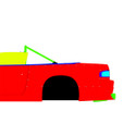 Nissan Silvia S13 Convertible D-Max Type 3 1988-1998 - Side Car template | Mask