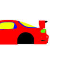 Mazda RX-7 FD3S Spec JD X1 'James Deane' 1992-2002 - Side Car template | Mask