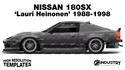 Nissan 180sx 'Lauri Heinonen' 1988-1998 - Side Car template | Glossy