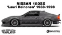 Nissan 180sx 'Lauri Heinonen' 1988-1998 - Side Car template | Matt