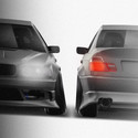 BMW E46 Coupe Drift 1998-2006 - Full Car template | Front and Rear