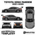 Toyota GR86 Pandem 2021-2026 - Full Car template | Matt